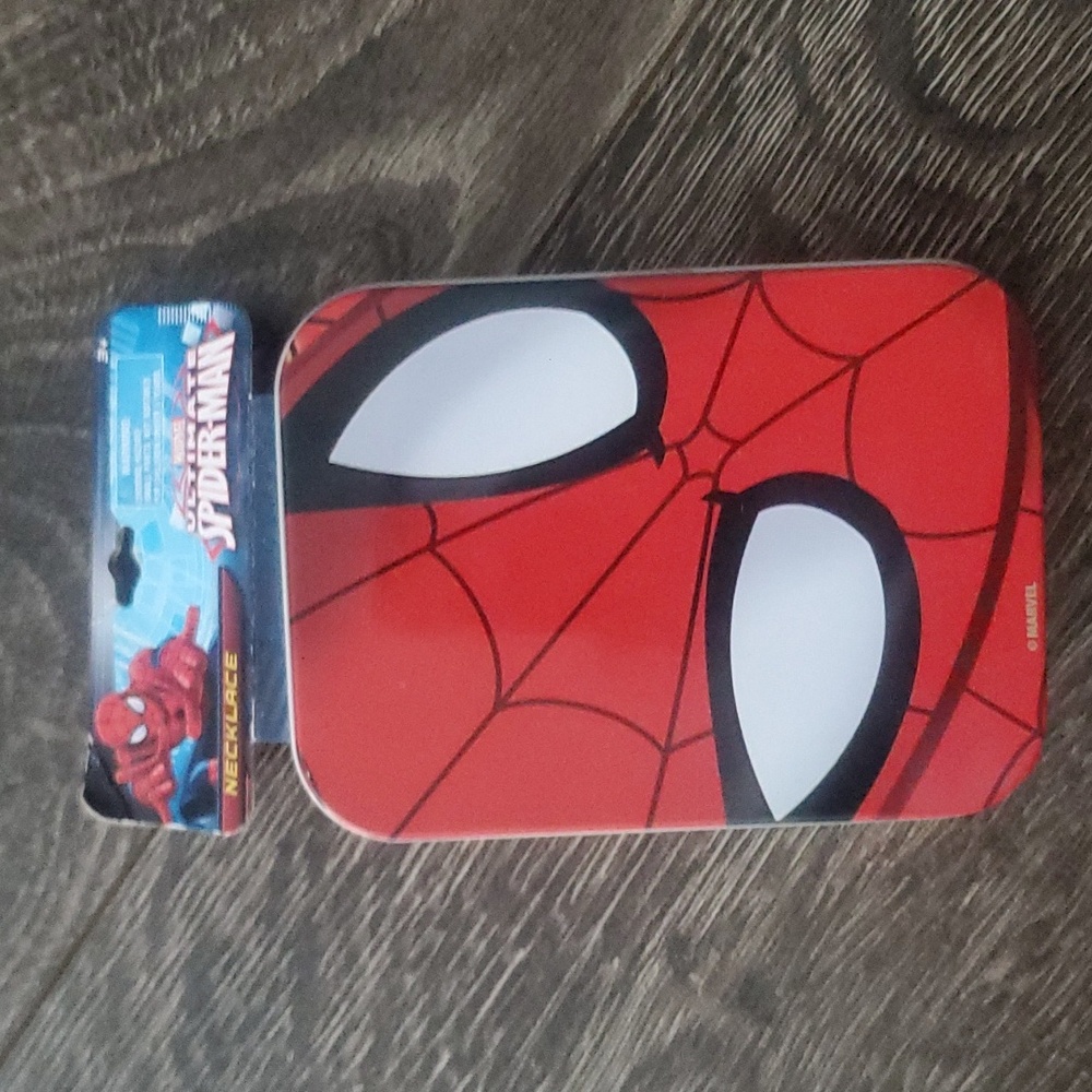 Marvel Spider Man Necklace- New